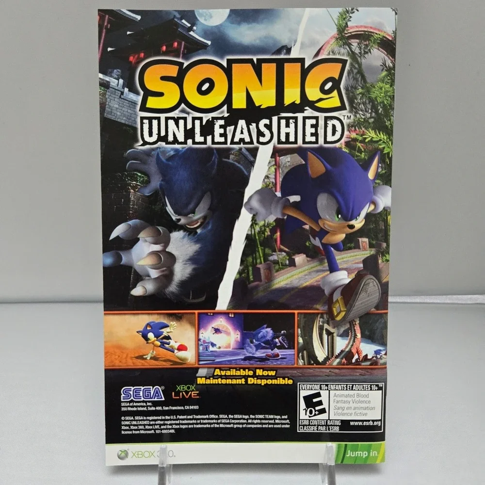 Sonic's‎ Ultimate Genesis Collection - Xbox 360 - Complete CIB Platinum Hits
